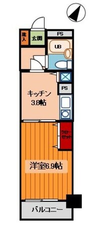 ライオンズマンション立川幸町の物件間取画像